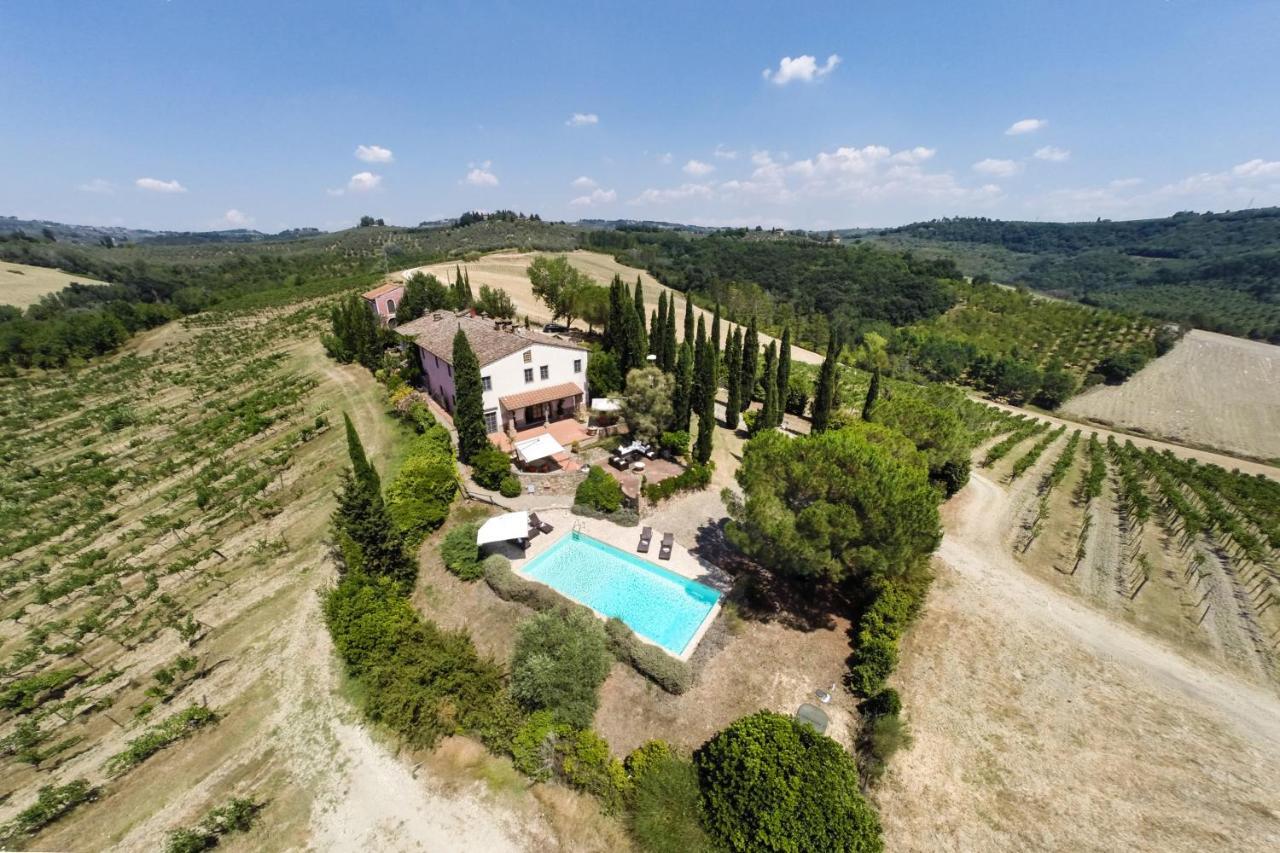 Villa Tre Colli - In The Heart Of Tuscany เชร์ตาลโด ภายนอก รูปภาพ