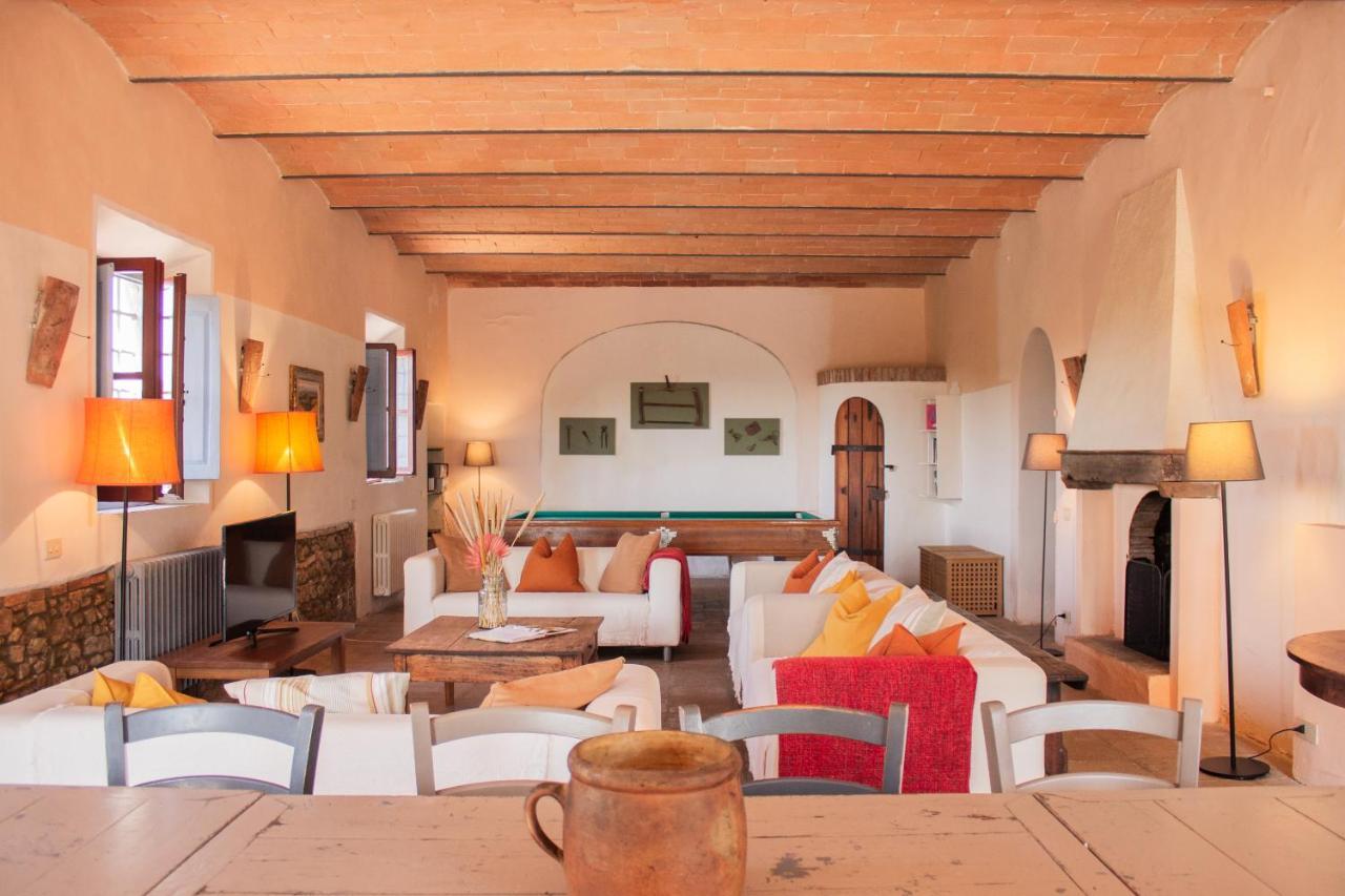 Villa Tre Colli - In The Heart Of Tuscany เชร์ตาลโด ภายนอก รูปภาพ